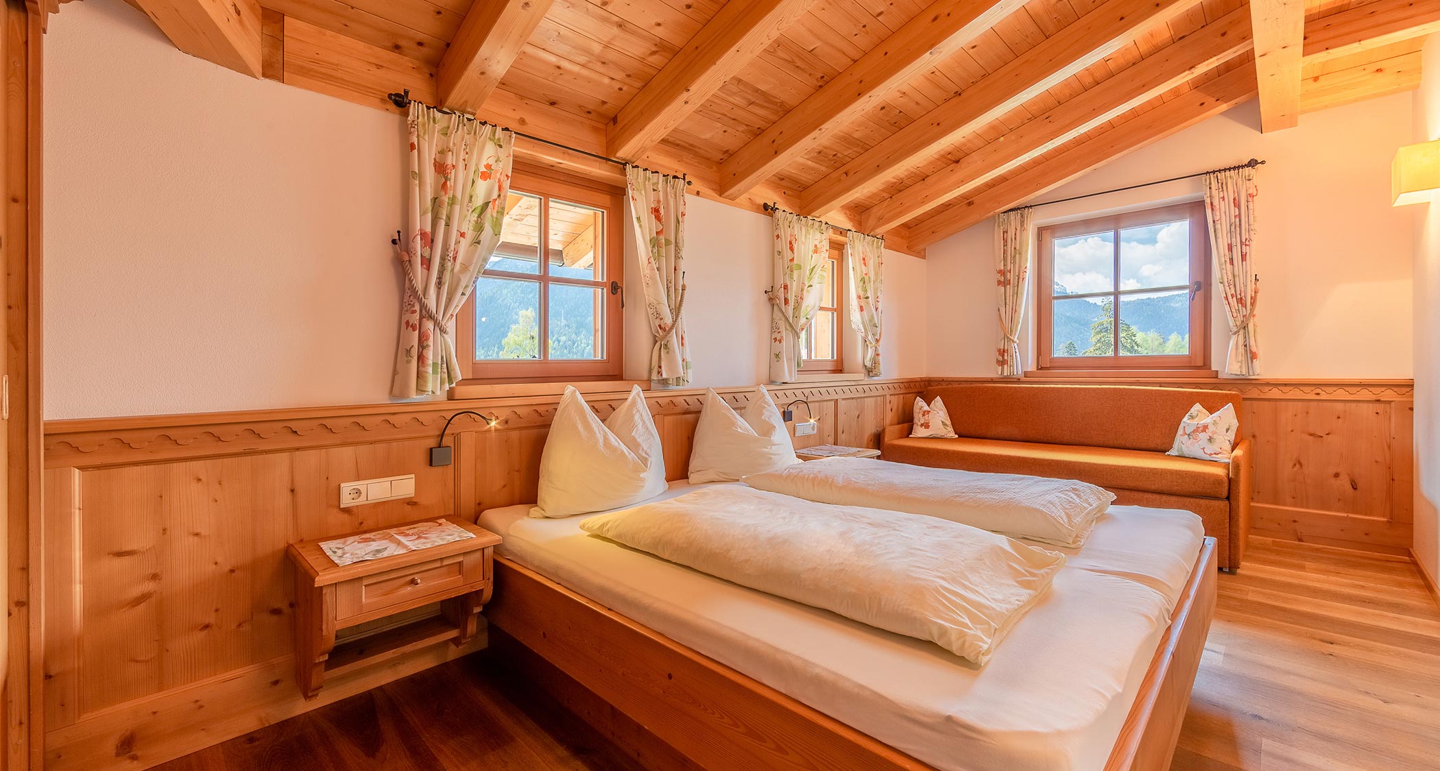 Apartment Lavendel - Schlafzimmer