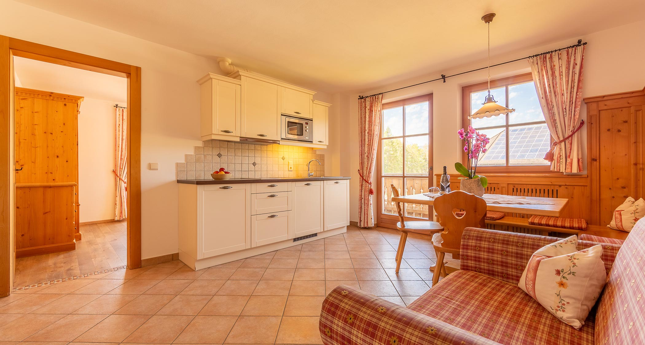 Appartement Edelweiss - Wohnküche