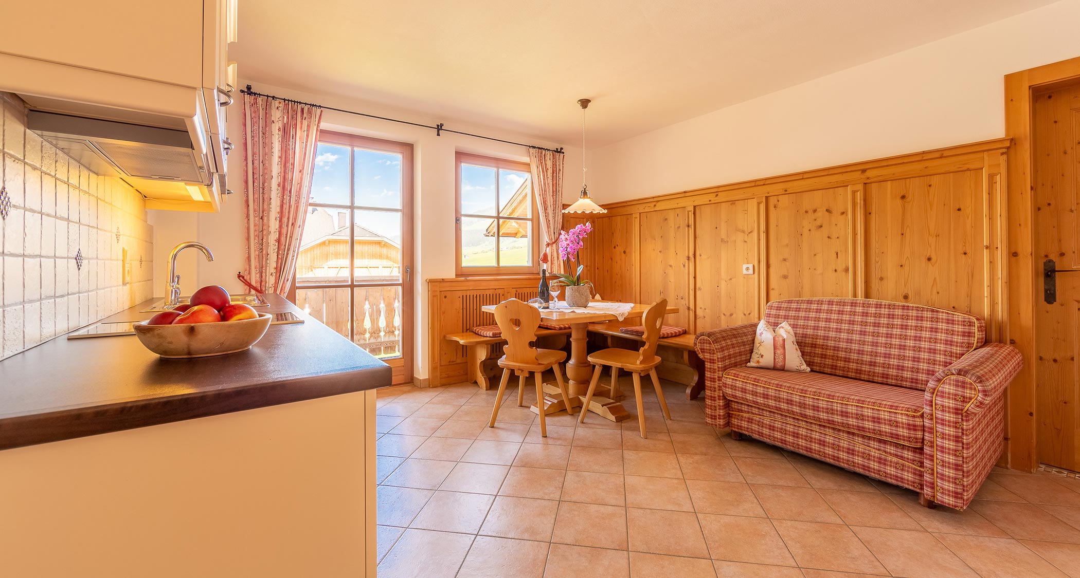 Appartement Edelweiss - Küche