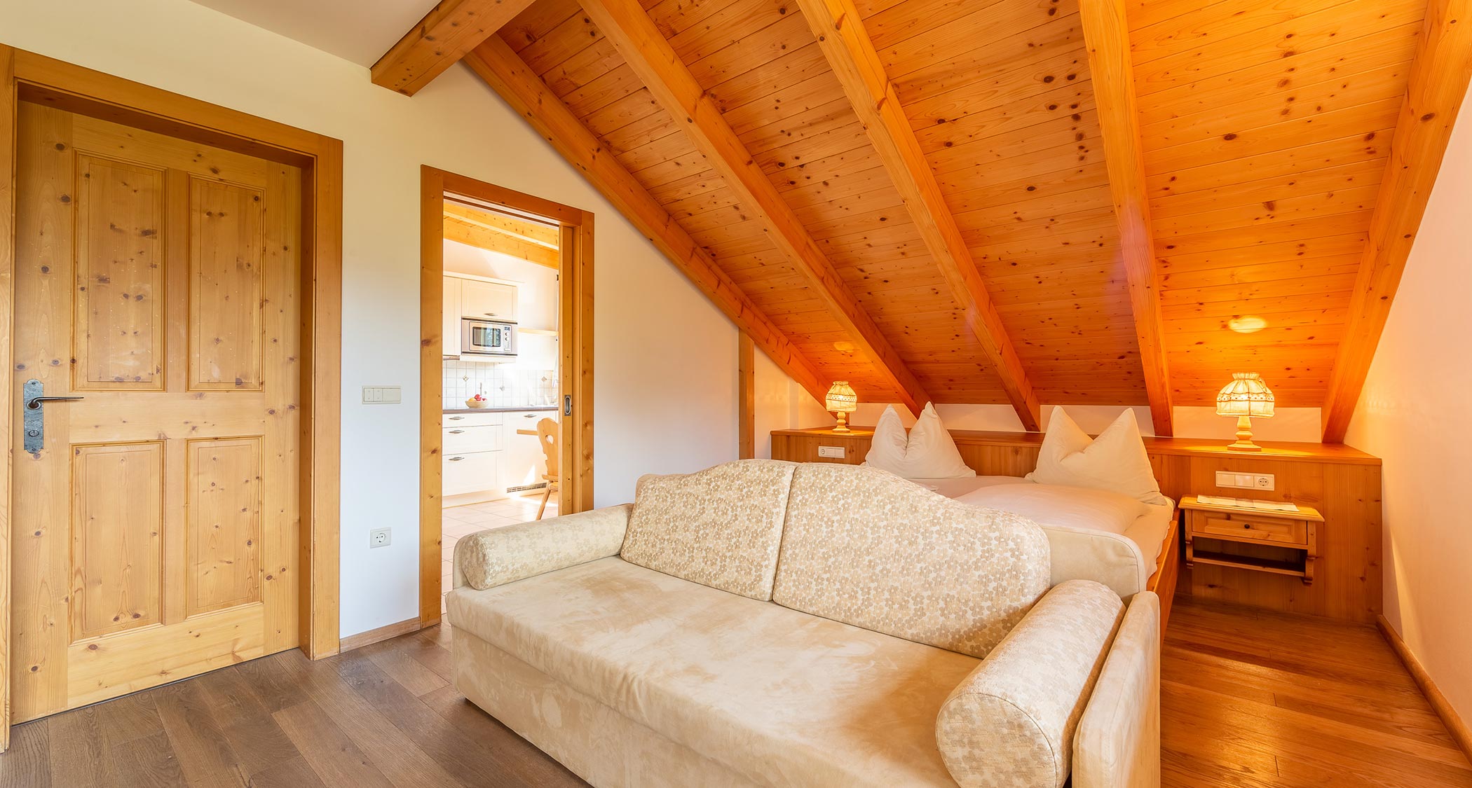 Appartement Enzian - Schlafzimmer